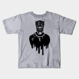 Dripping Black Hero Swag Kids T-Shirt